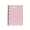 Libreta Espiral Tapa Dura, Tam. 5.75" x 8", 1 Materia, 96 hojas (192 pág.), Hojas Rayadas, Colores Pastel Surtidos